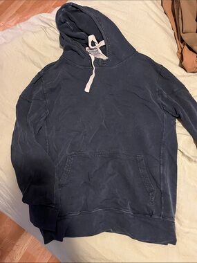Jungmaven Men's Navy Blue Pullover Hoodie medium